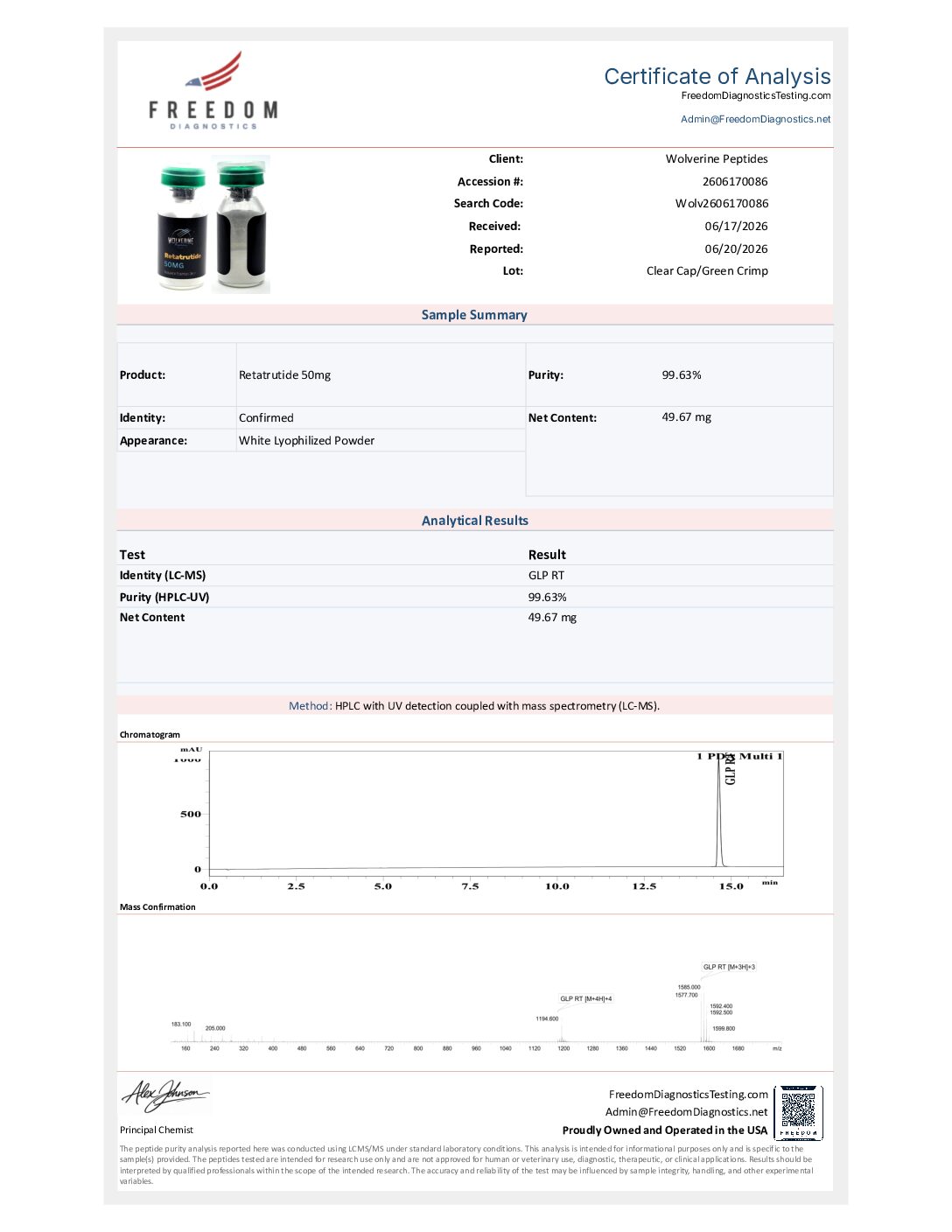 Wolverine Flash Pack – GLP 3 50mg