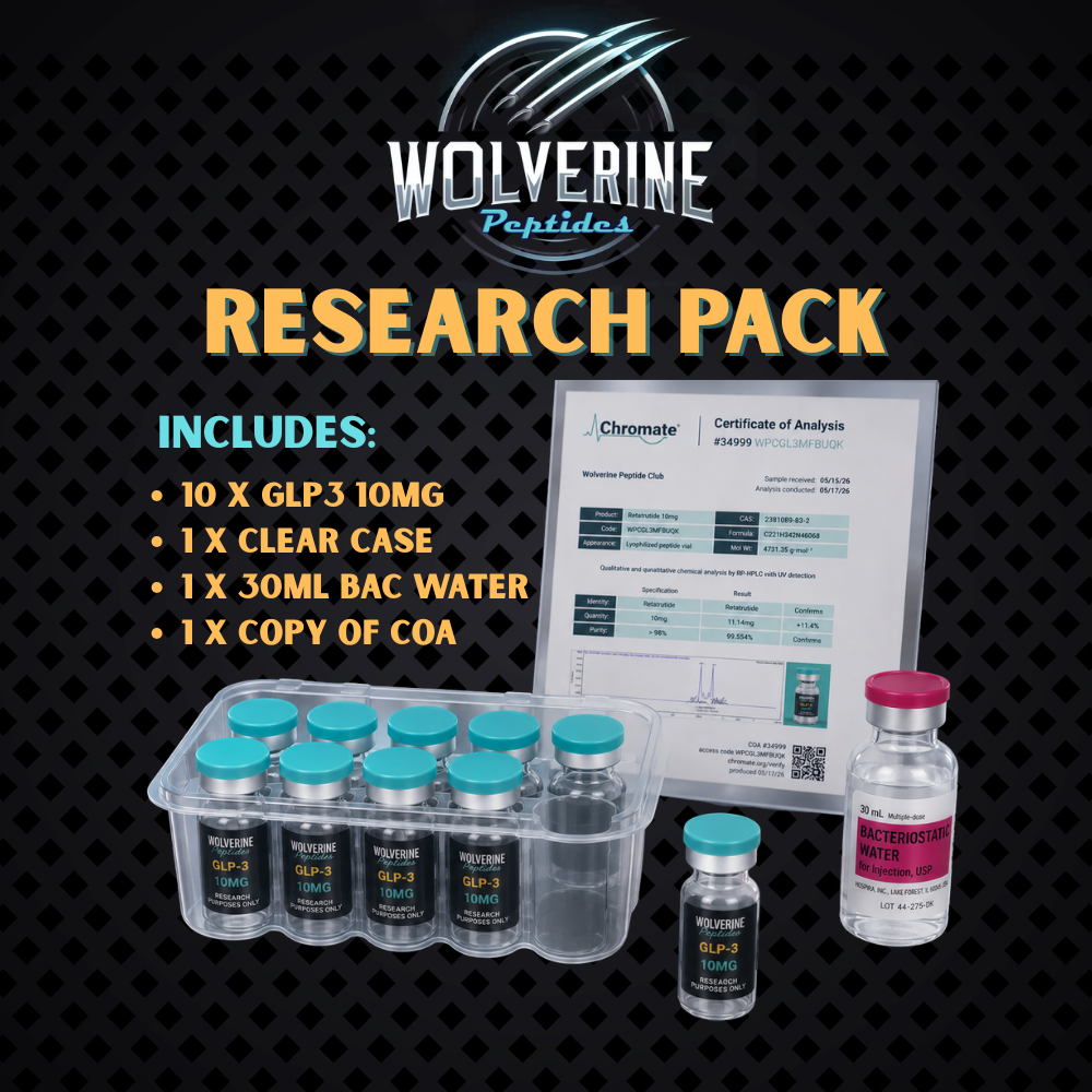 Wolverine Research Pack – GLP 3 10mg